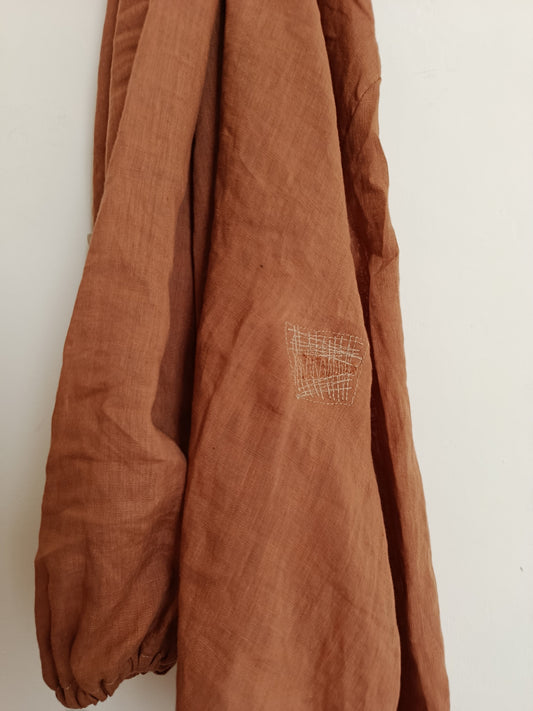 Come riparare un buco, visible mending