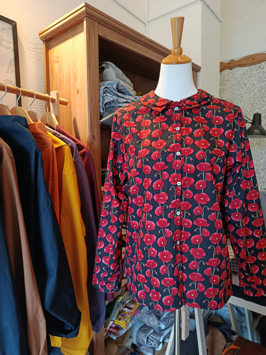 No.12 Camicia poppy EDIZIONE LIMITATA