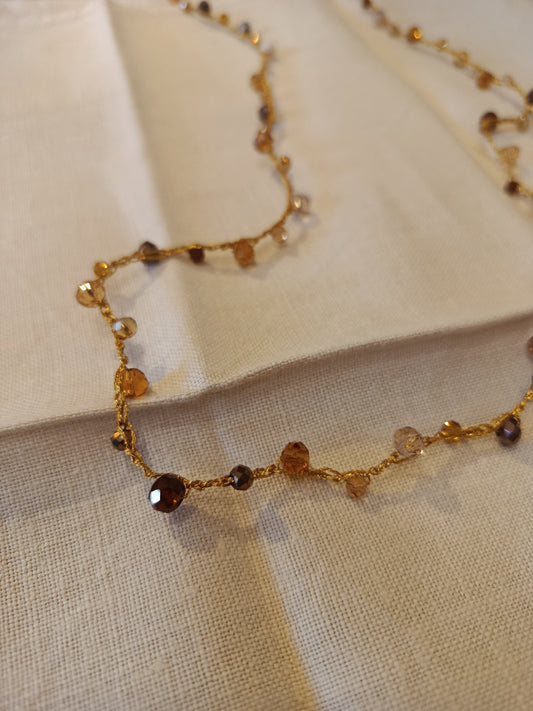 No. 10 collane tessili