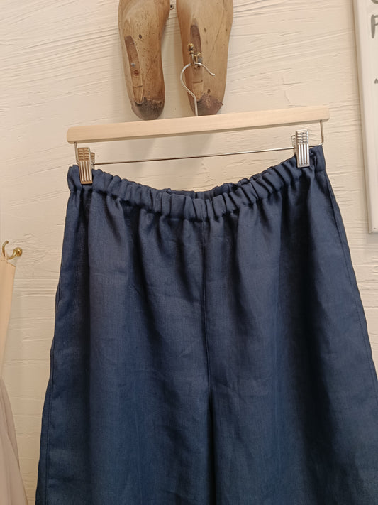 Pantaloni in puro lino su misura- basic