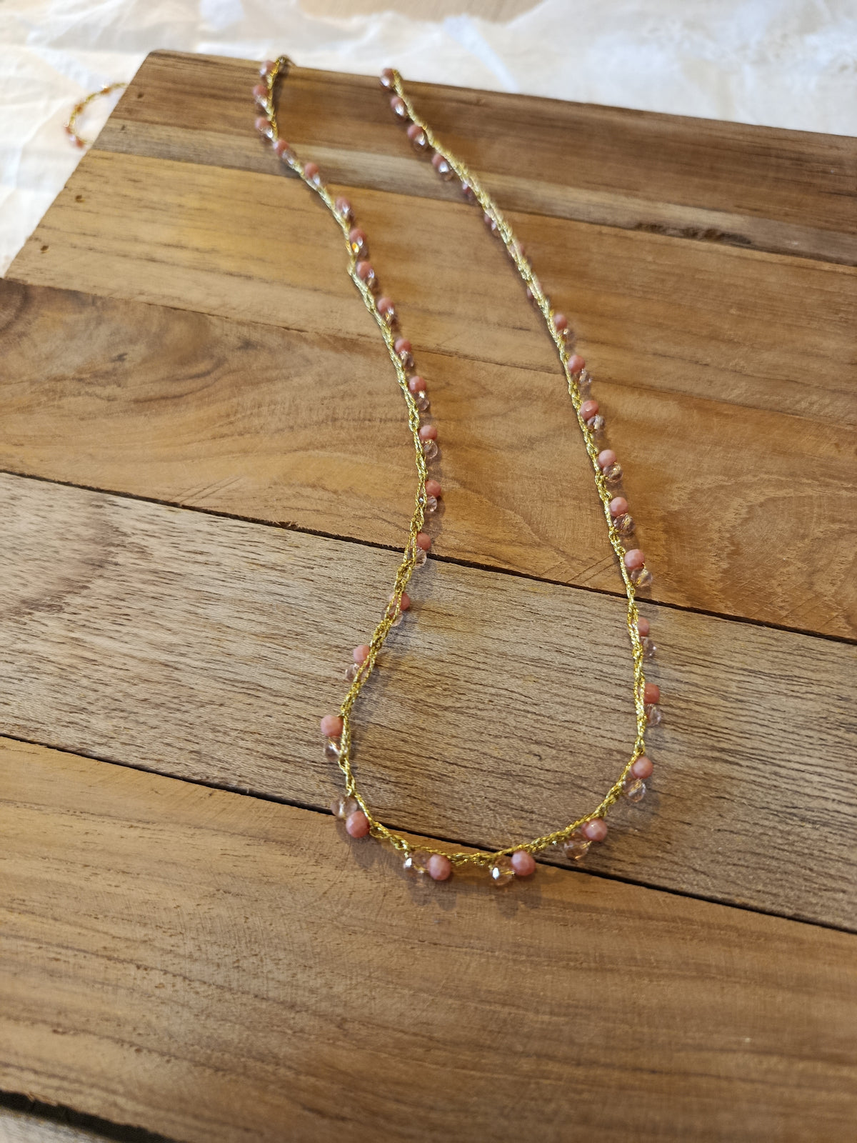 Collana tessile