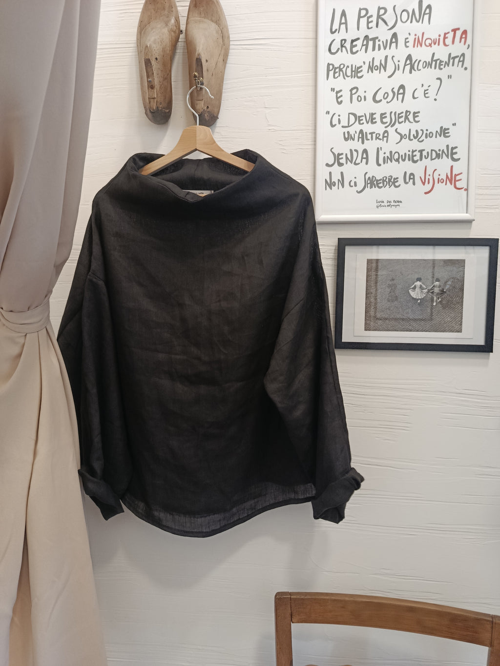 High-neck blouse - Duna