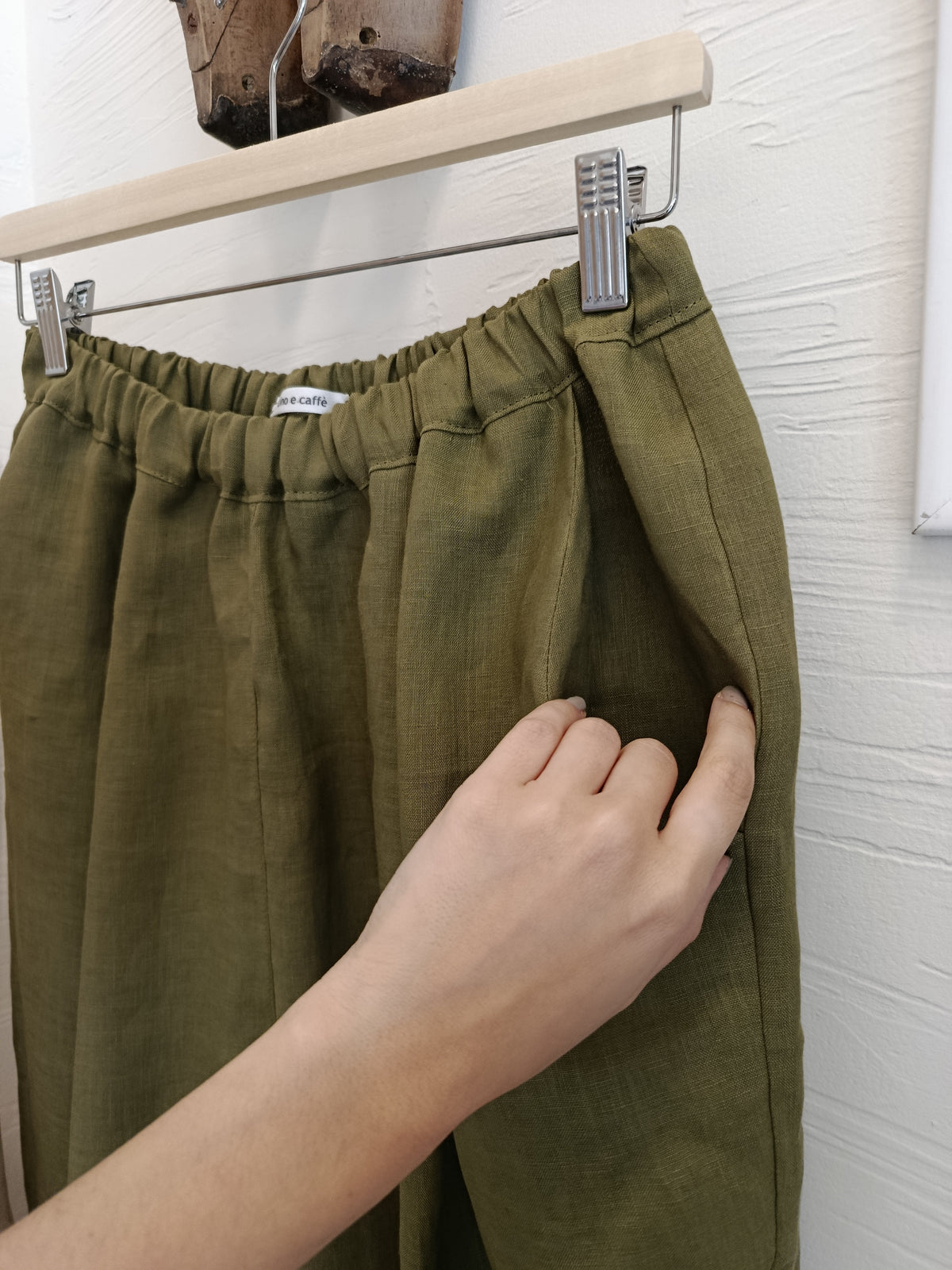 Pantalone ampio in lino- Samurai