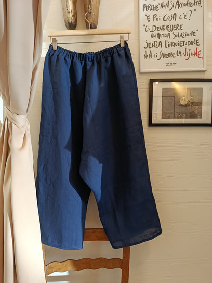Pantalone slow in lino