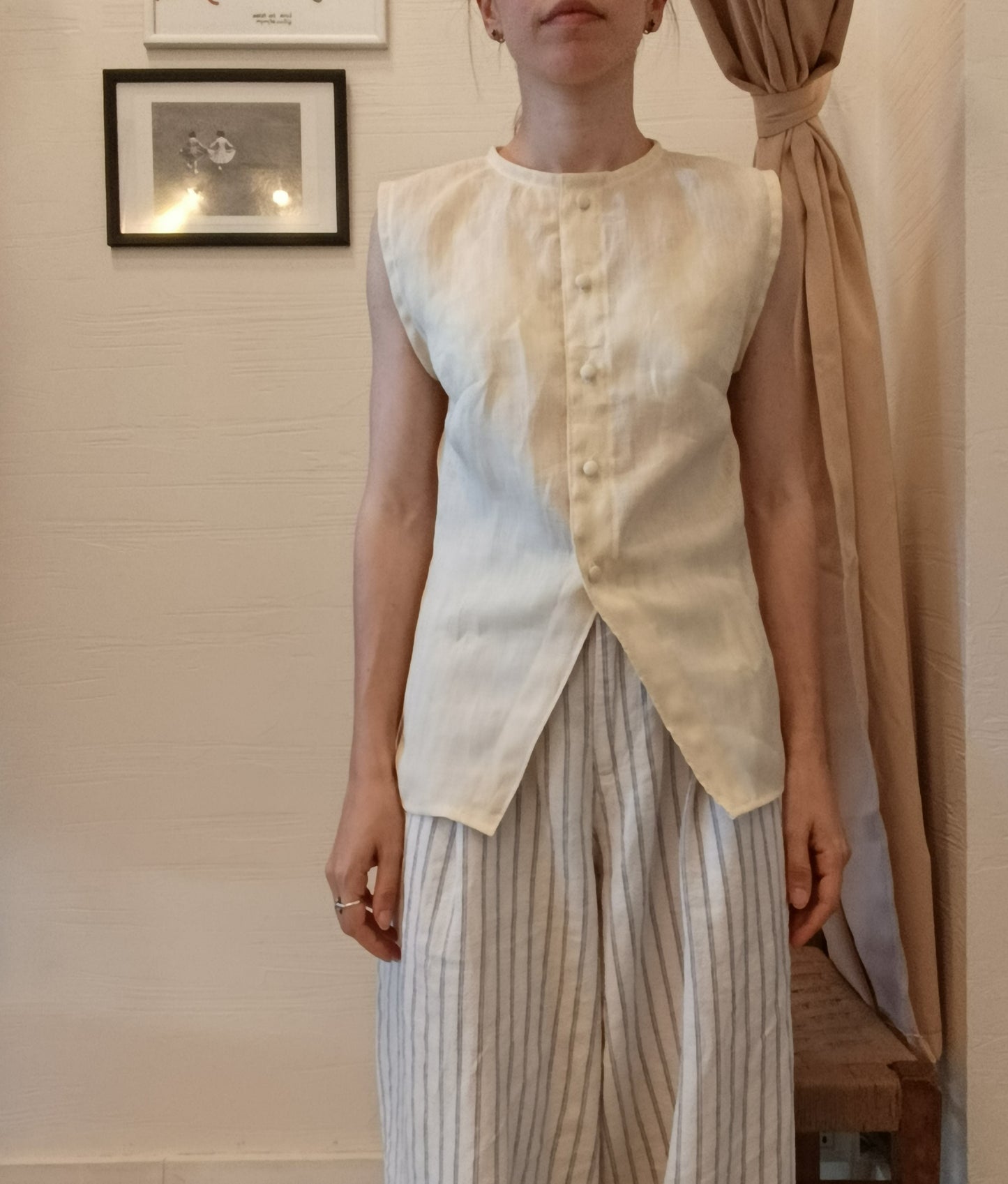 Camicia senza maniche