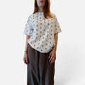 Maglia in jersey di cotone- Moka