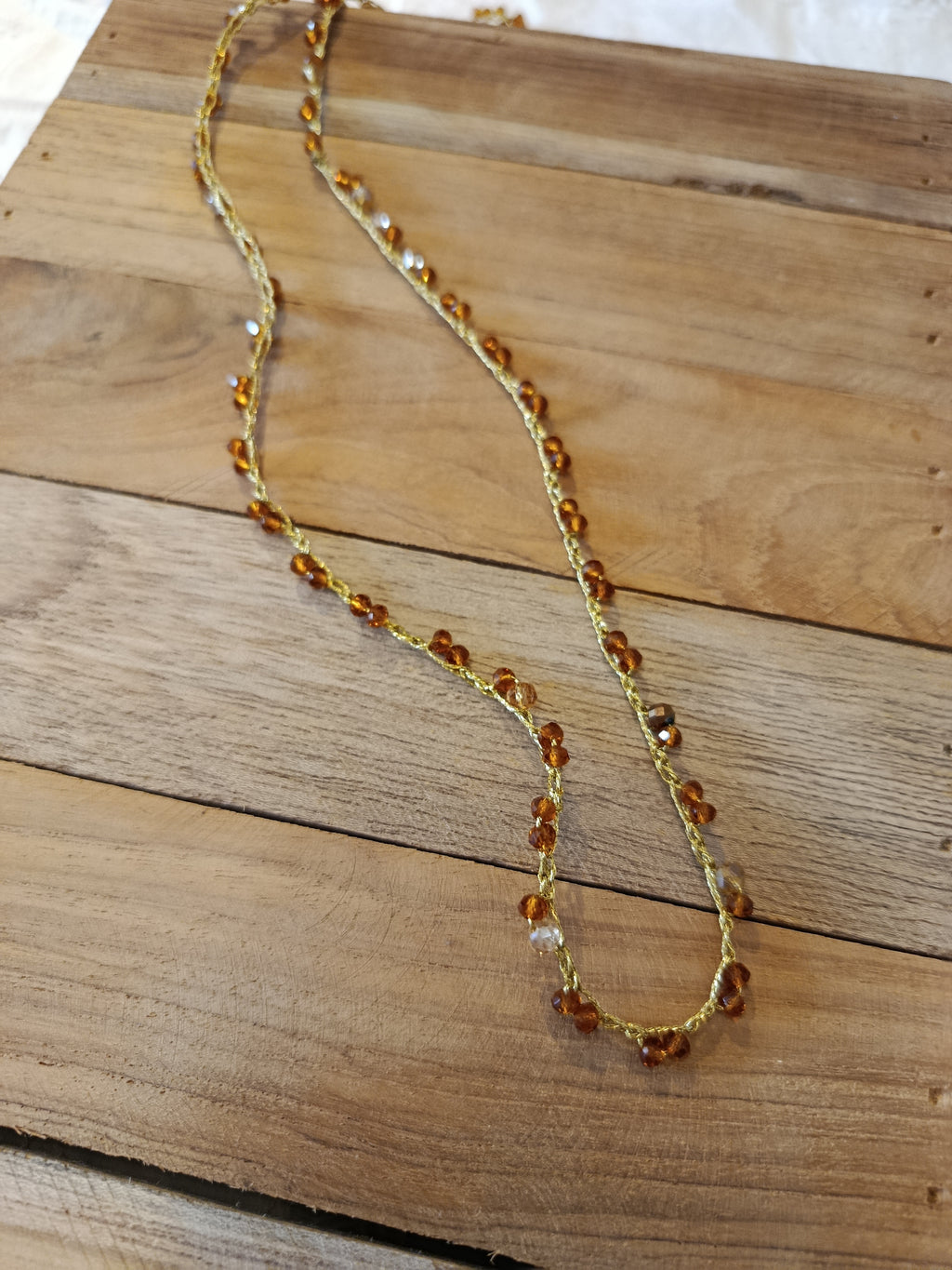 Collana tessile